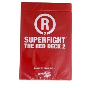 Superfight The Red Deck 2 Expansion Set Card Game 100 R-Rated Cards New